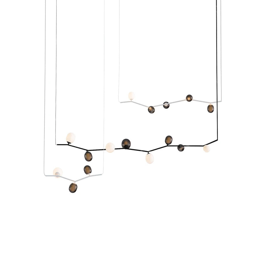 Evmirion Suspension Horizontale Verre Moderne - Neutralighting