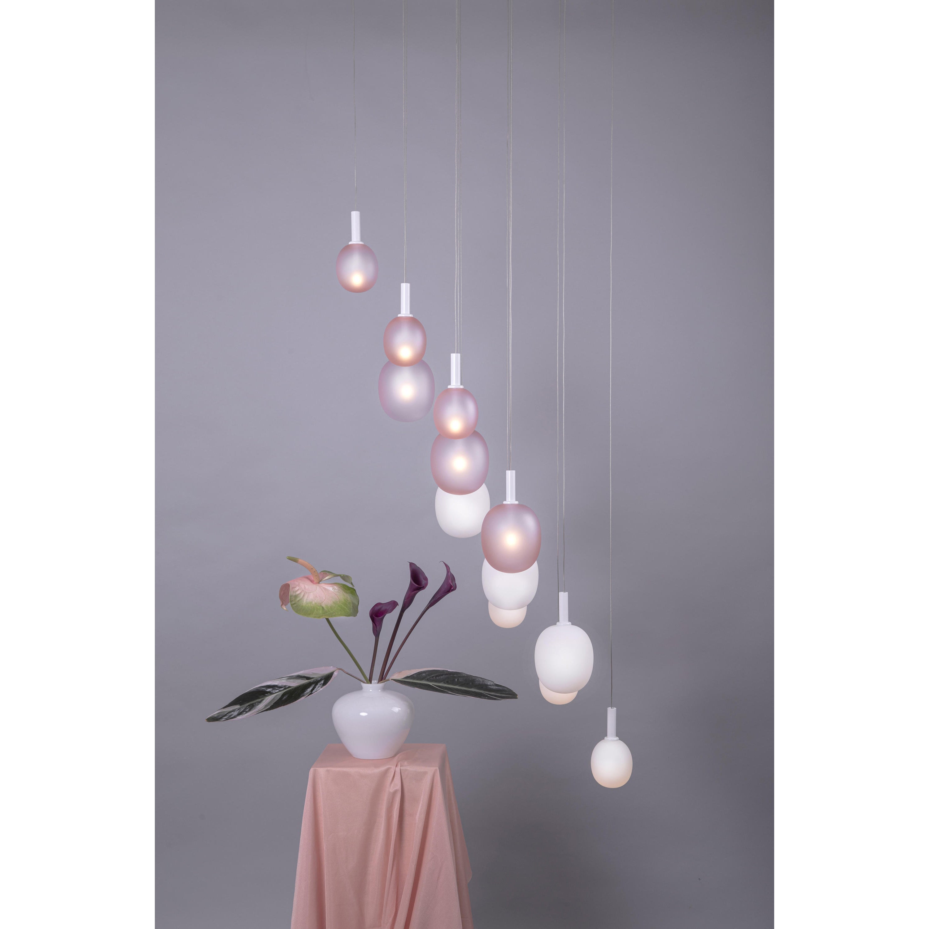 Evmirion Suspension Horizontale Verre Moderne - Neutralighting