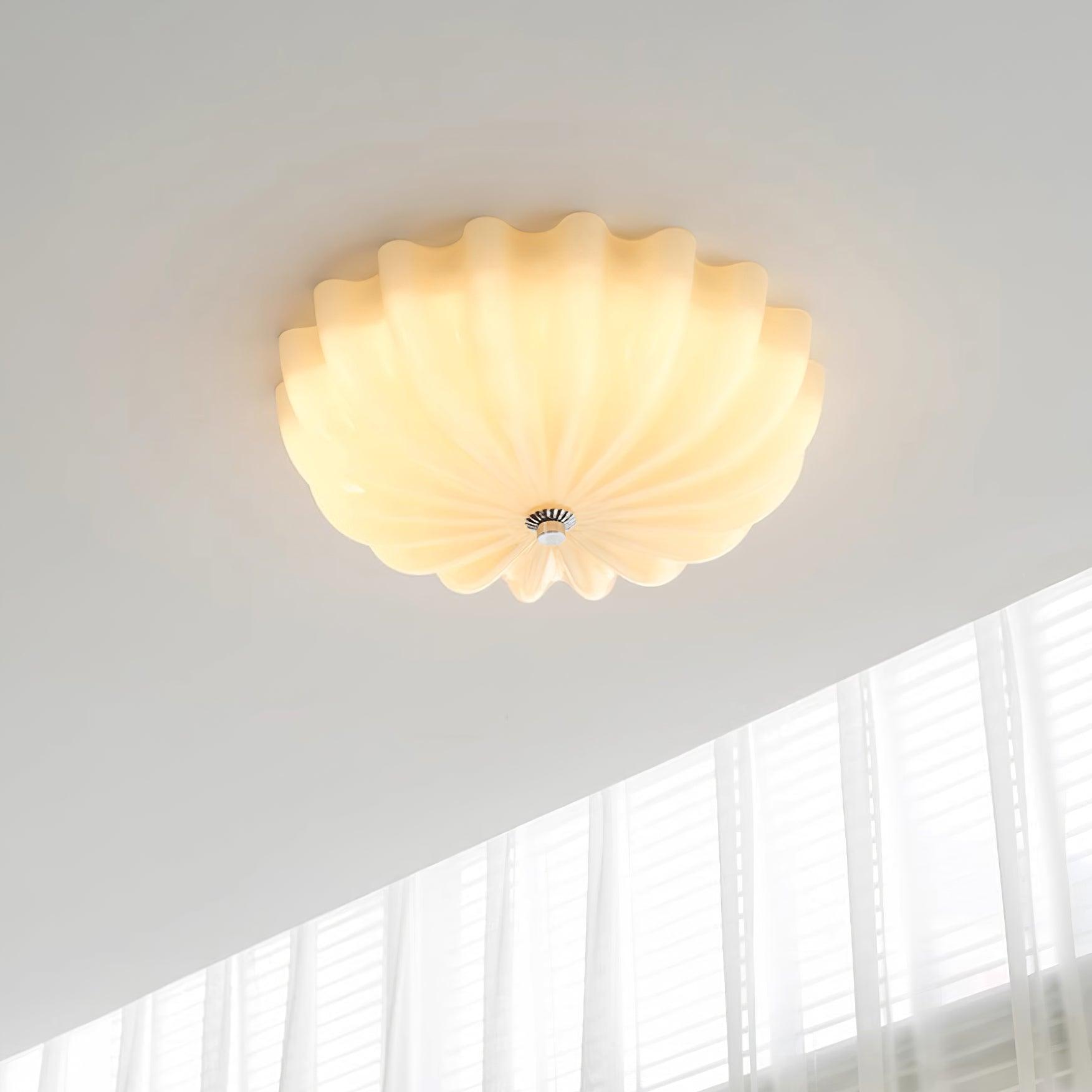 Jojo Plafonnier Élégant Verre Blanc - Neutralighting