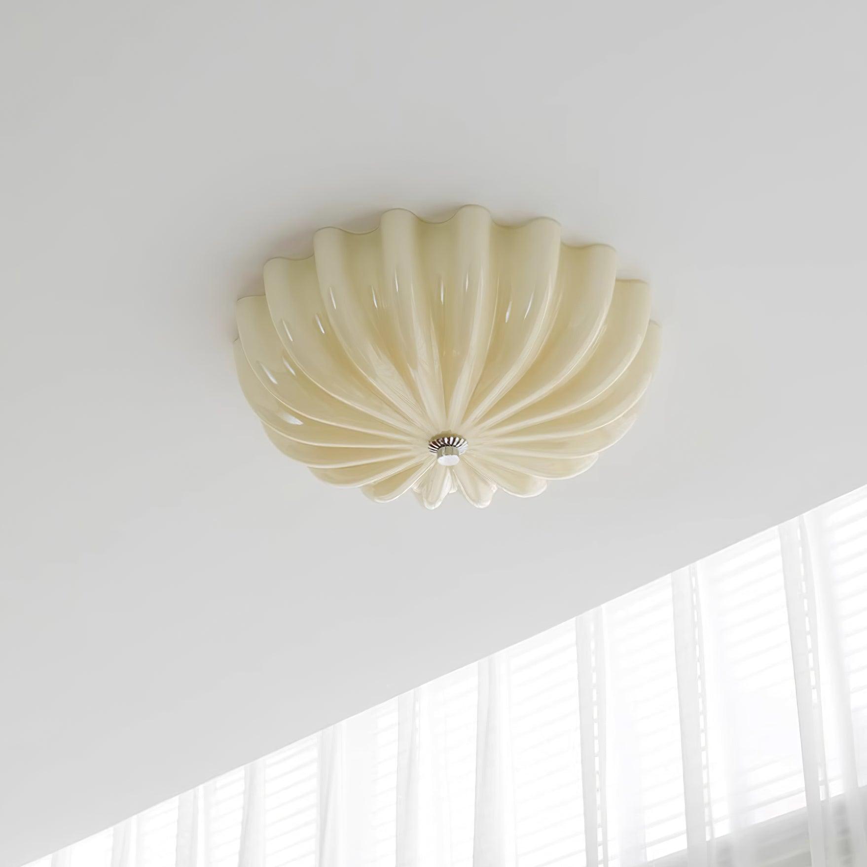 Jojo Plafonnier Élégant Verre Blanc - Neutralighting