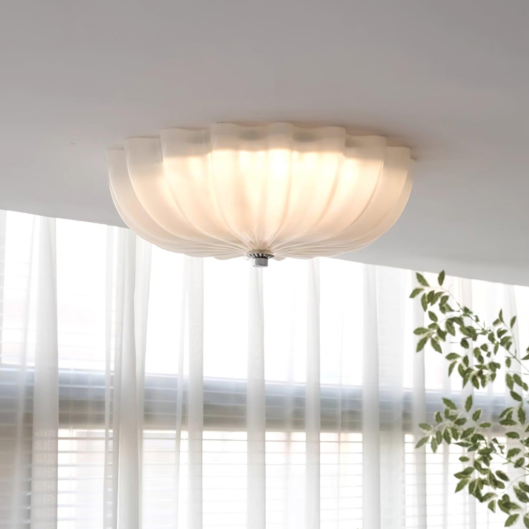 Jojo Plafonnier Élégant Verre Blanc - Neutralighting