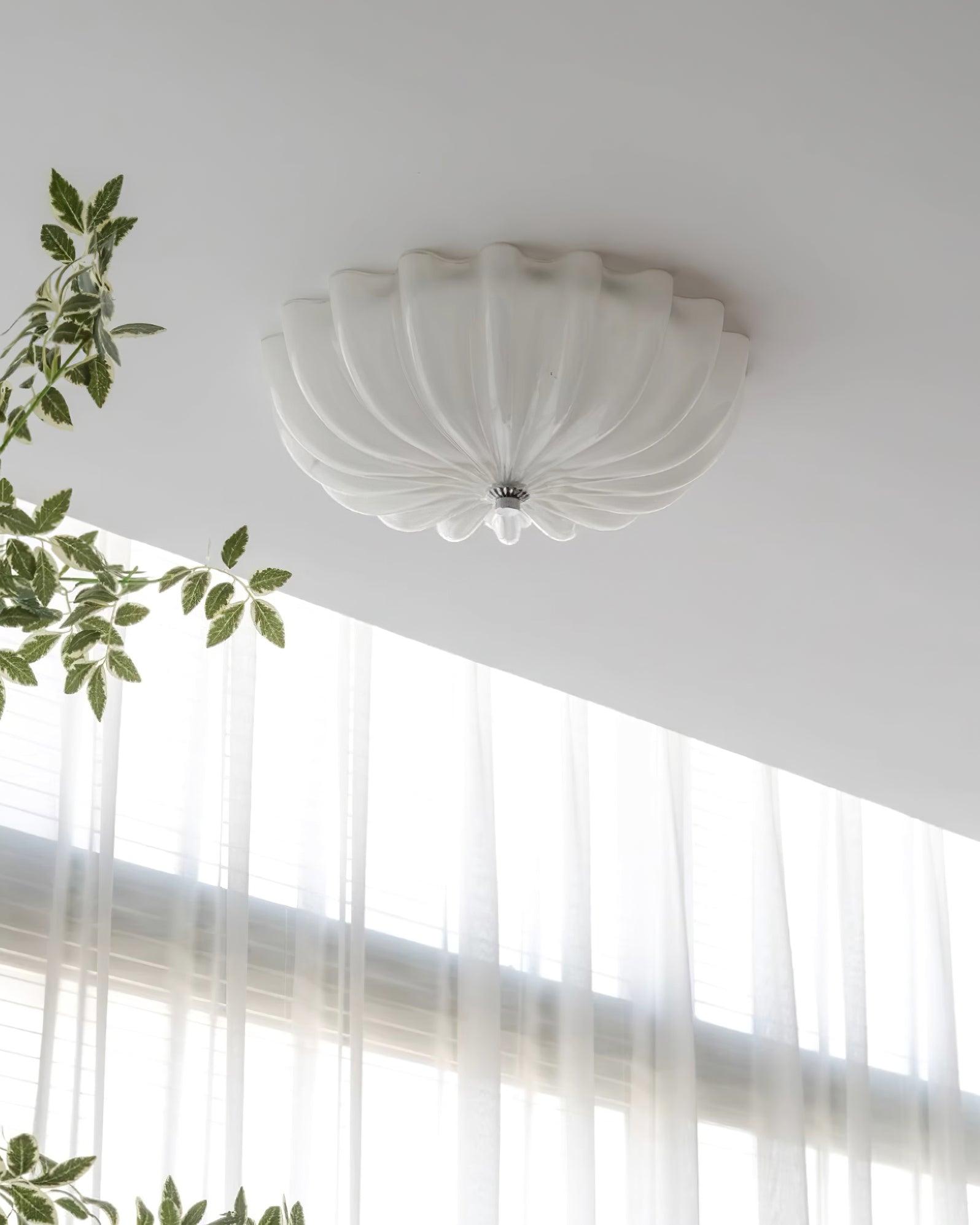 Jojo Plafonnier Élégant Verre Blanc - Neutralighting