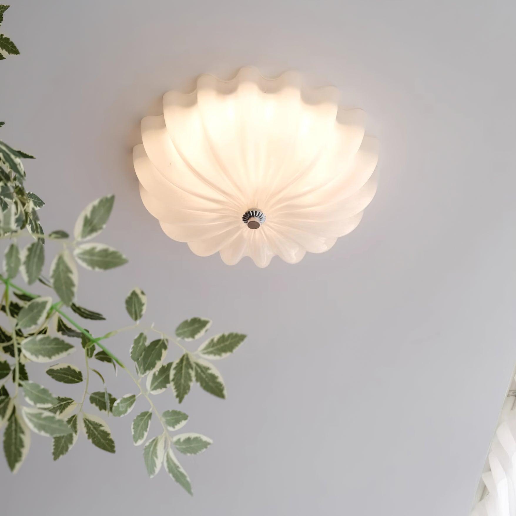 Jojo Plafonnier Élégant Verre Blanc - Neutralighting