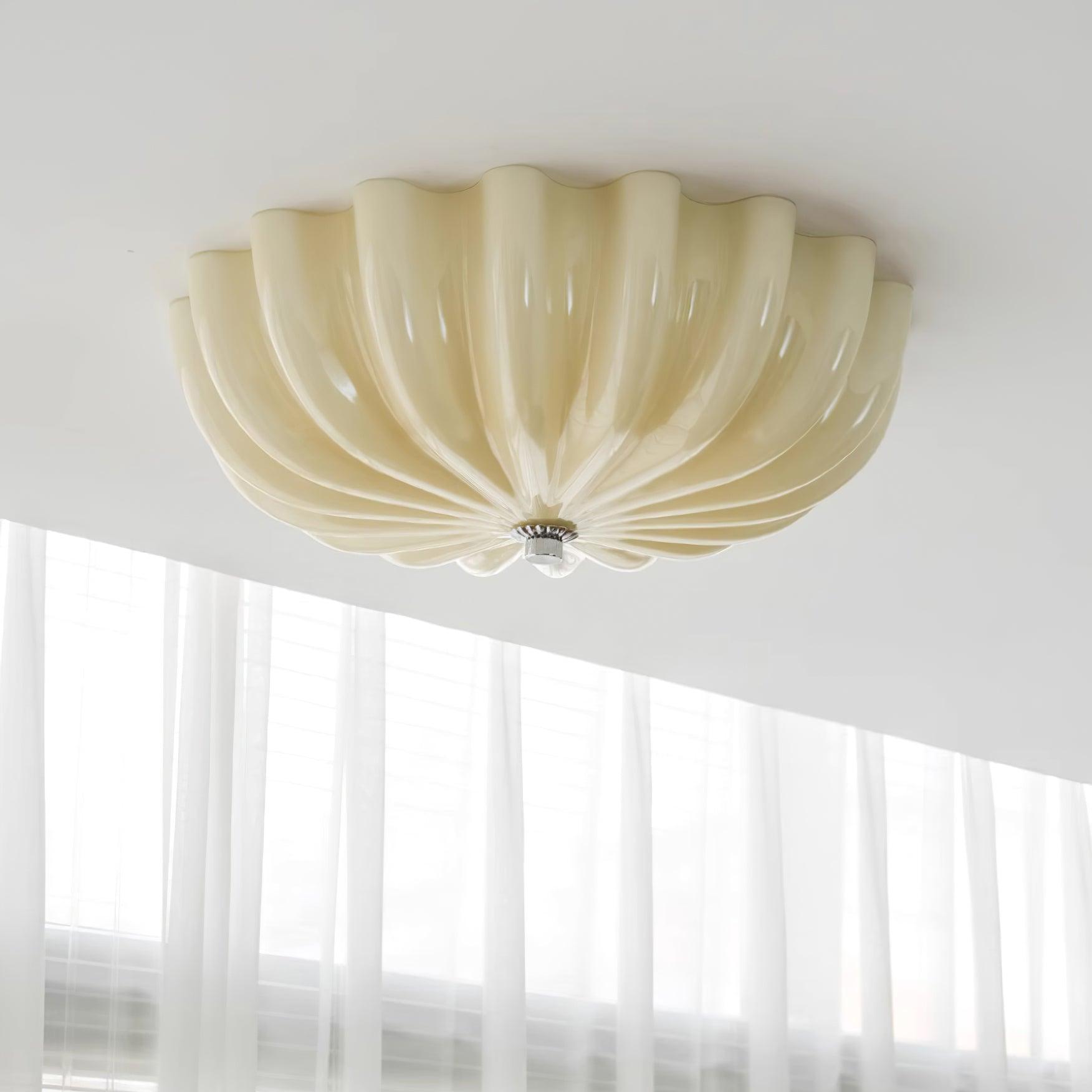 Jojo Plafonnier Élégant Verre Blanc - Neutralighting