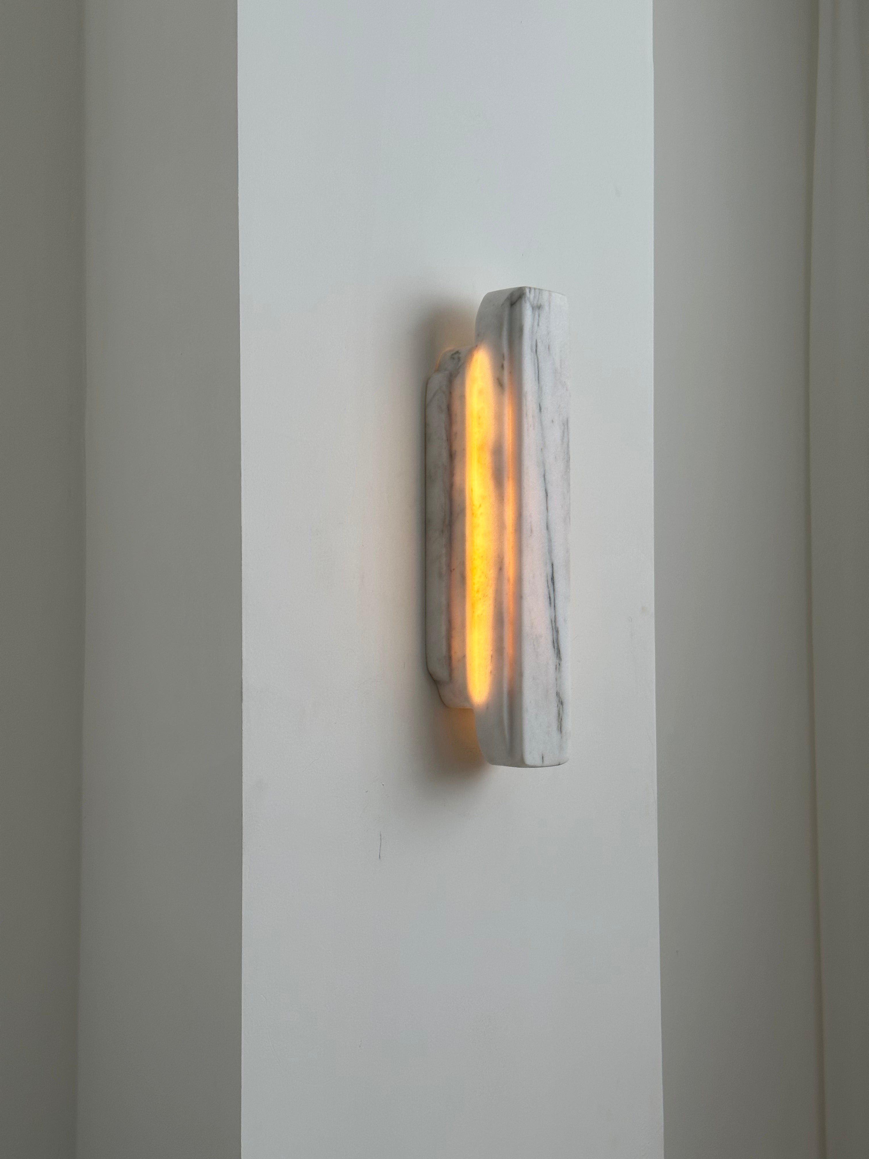 Eurcara Applique Murale Marbre Naturel Minimaliste Moderne - Neutralighting