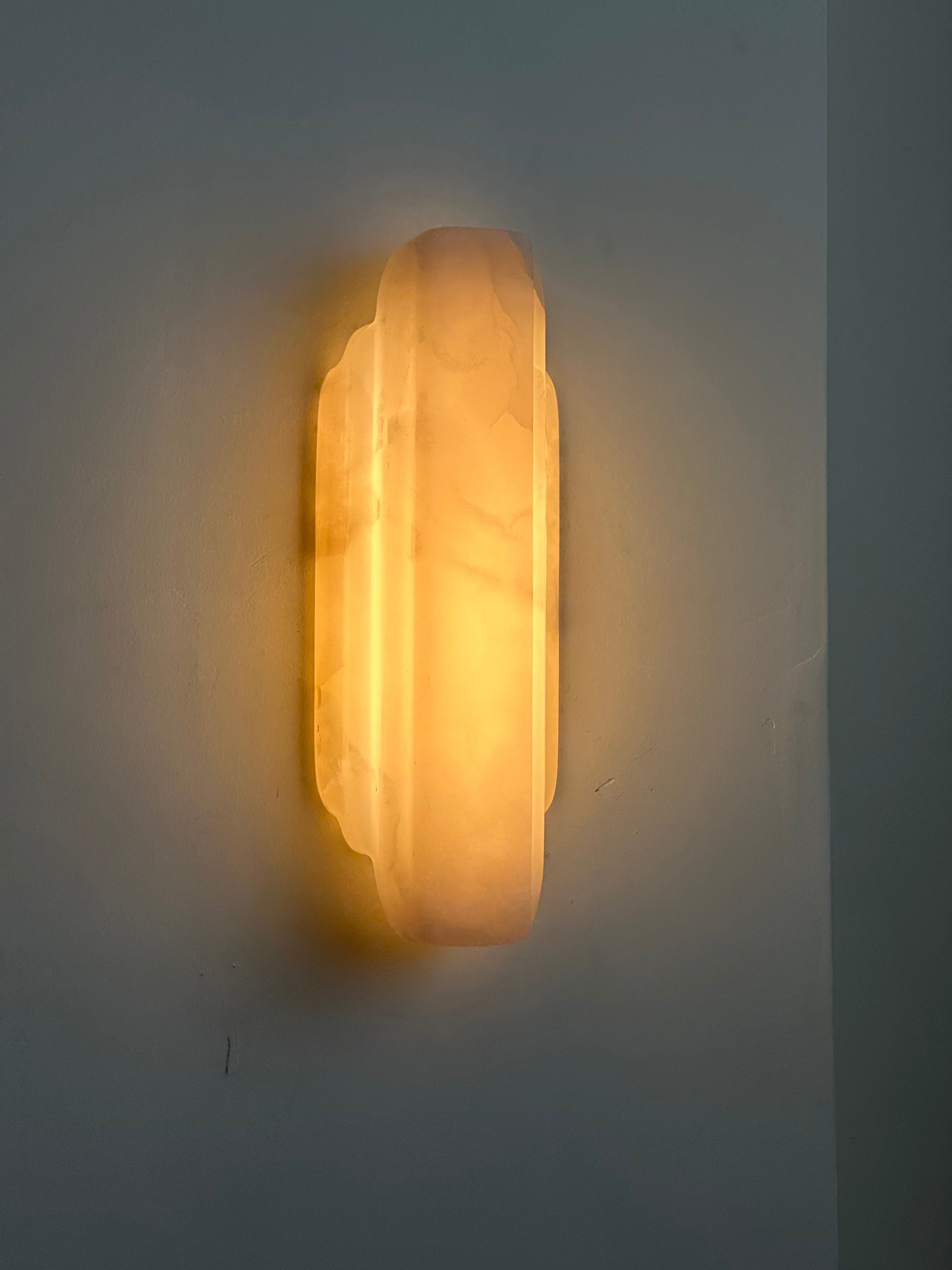 Eurcara Applique Murale Marbre Naturel Minimaliste Moderne - Neutralighting