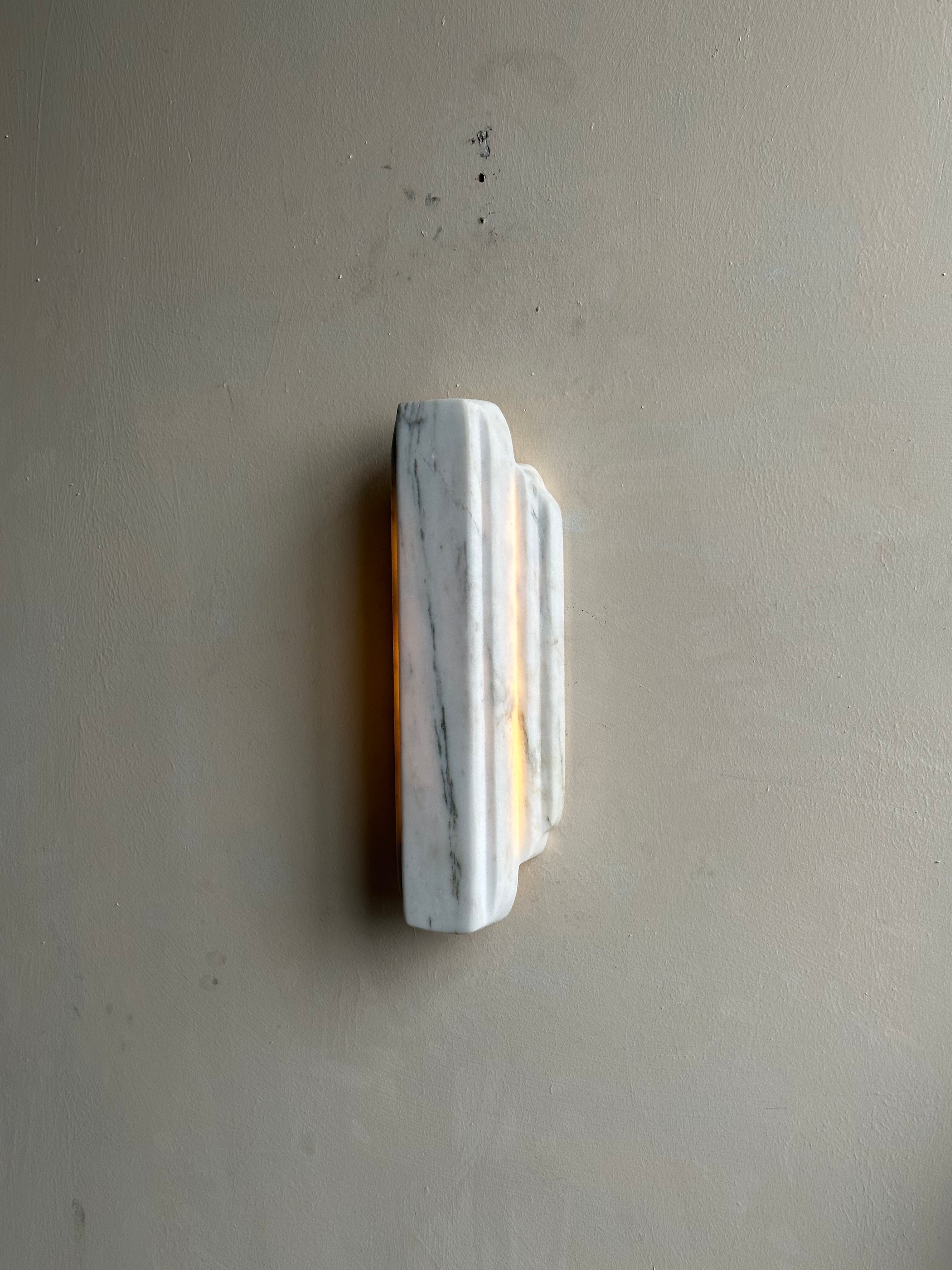 Eurcara Applique Murale Marbre Naturel Minimaliste Moderne - Neutralighting