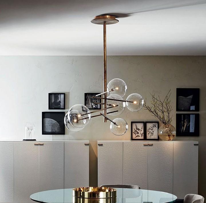 Lustra Chandelier LED Cristal Clair - Neutralighting