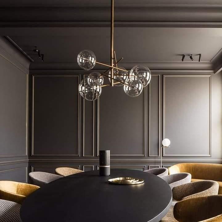 Lustra Chandelier LED Cristal Clair - Neutralighting