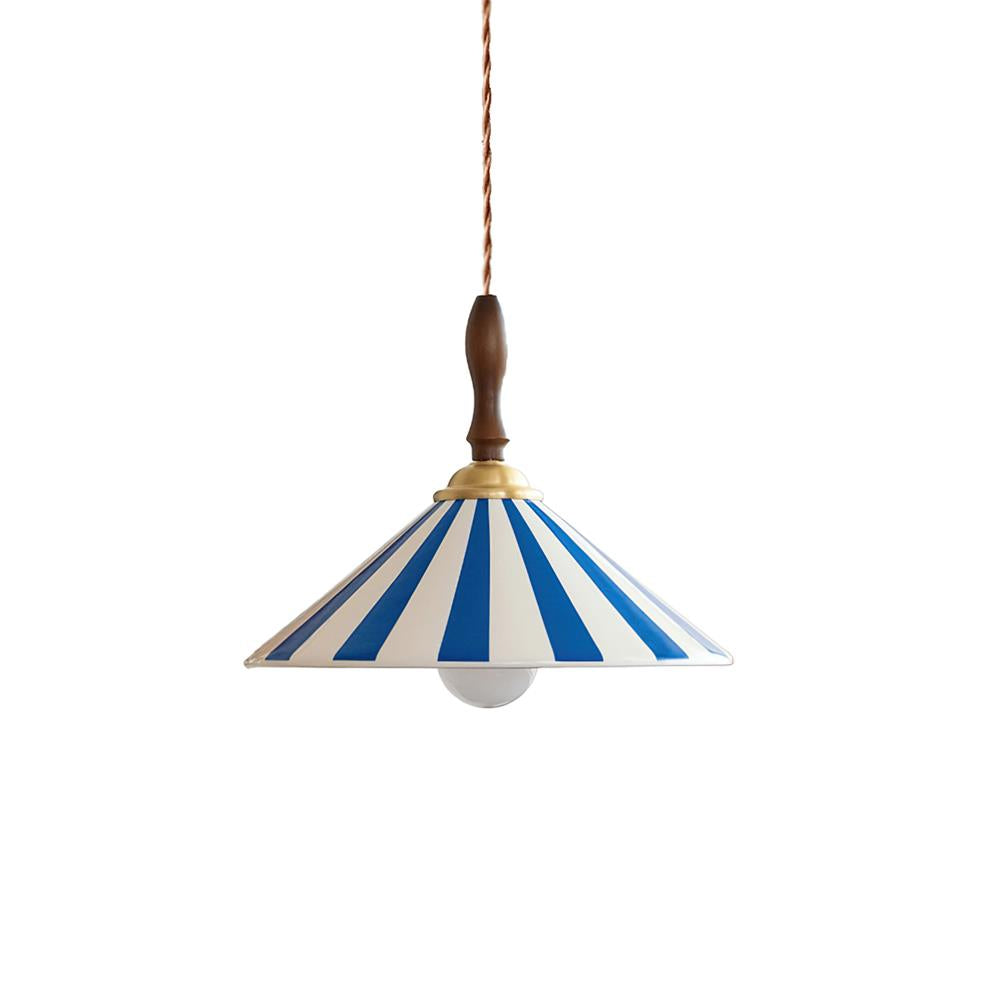 Jollycap Suspension Abat-jour Céramique Rayé - Neutralighting