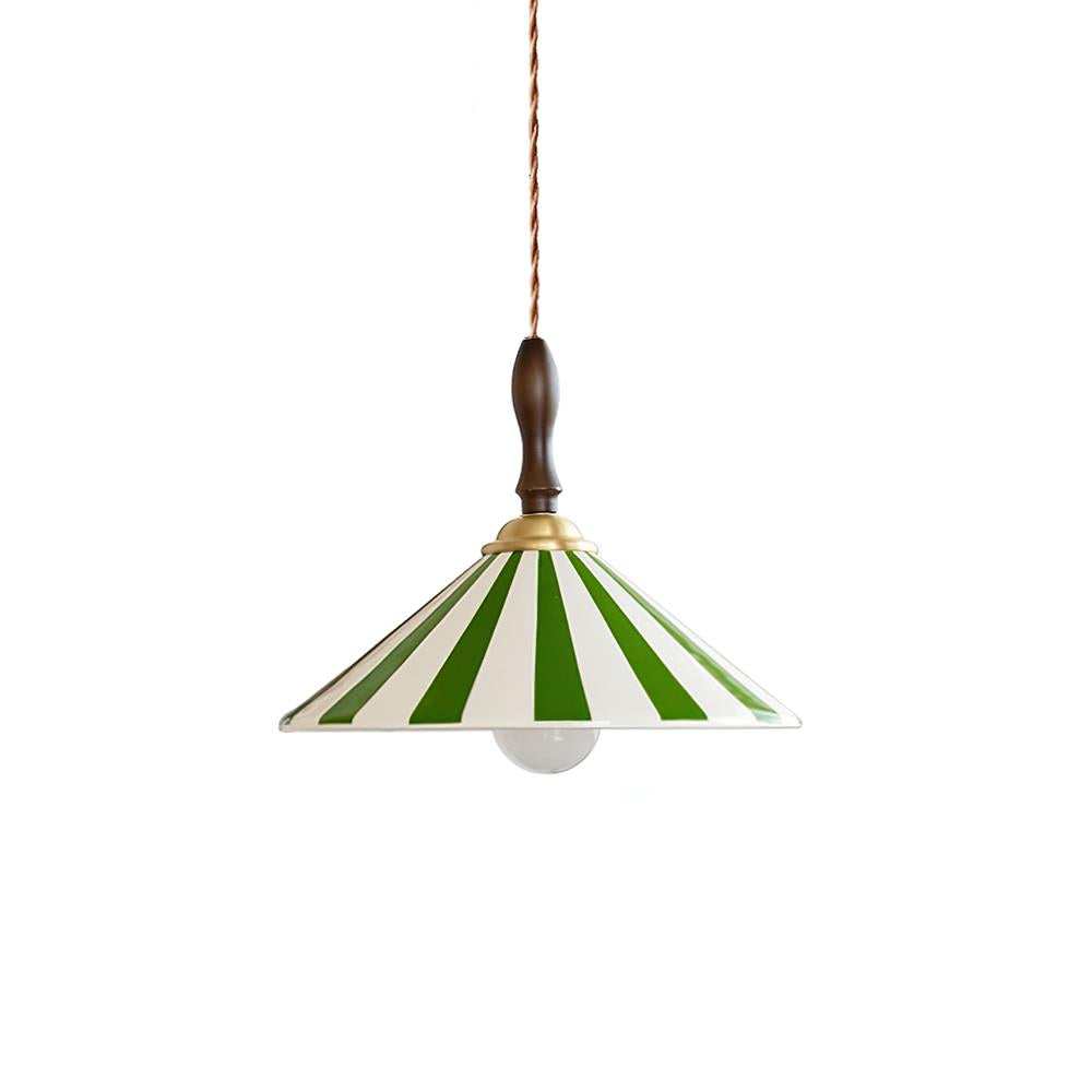 Jollycap Suspension Abat-jour Céramique Rayé - Neutralighting