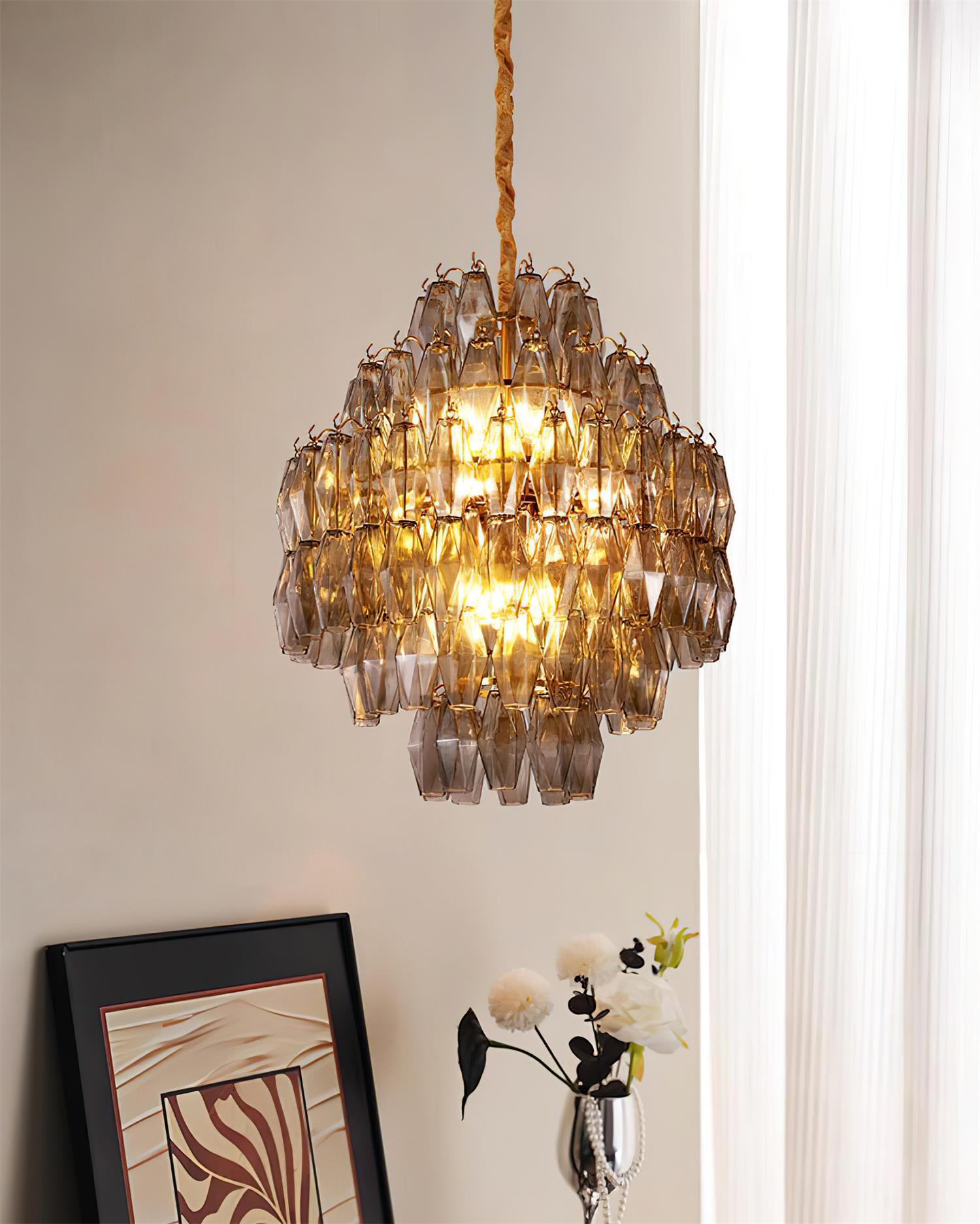 Kaelis Lustre Cascade de Prismes Superposés - Neutralighting