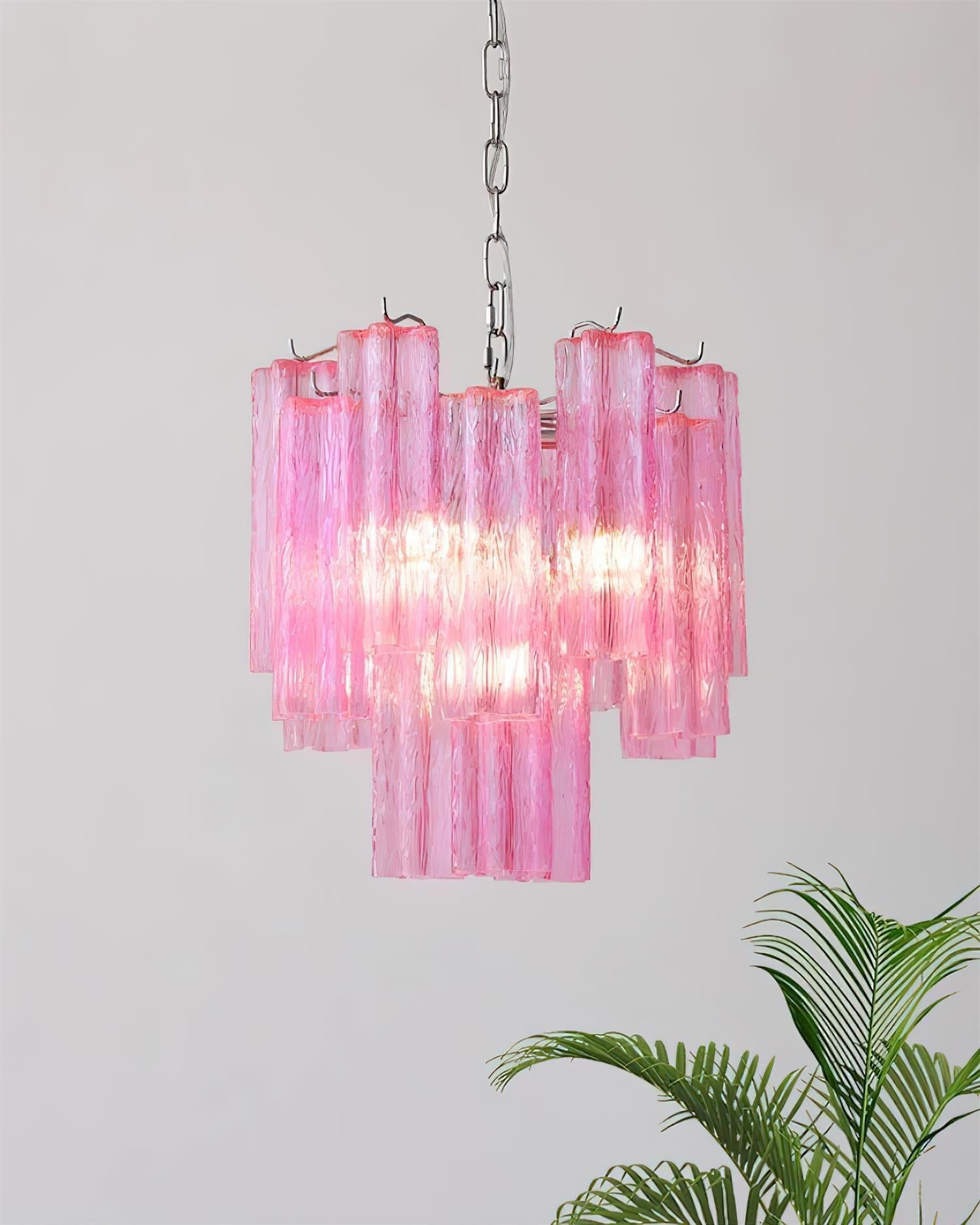 Kamenicky Lustre Cascades de Verre en Niveaux - Neutralighting