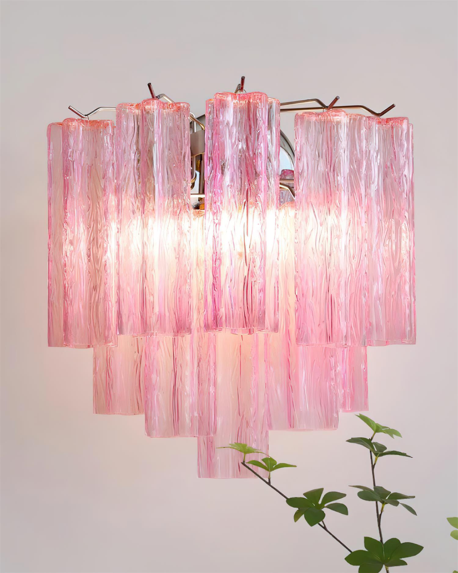 Kamenicky Applique Murale Tubes de Verre en Cascade - Neutralighting