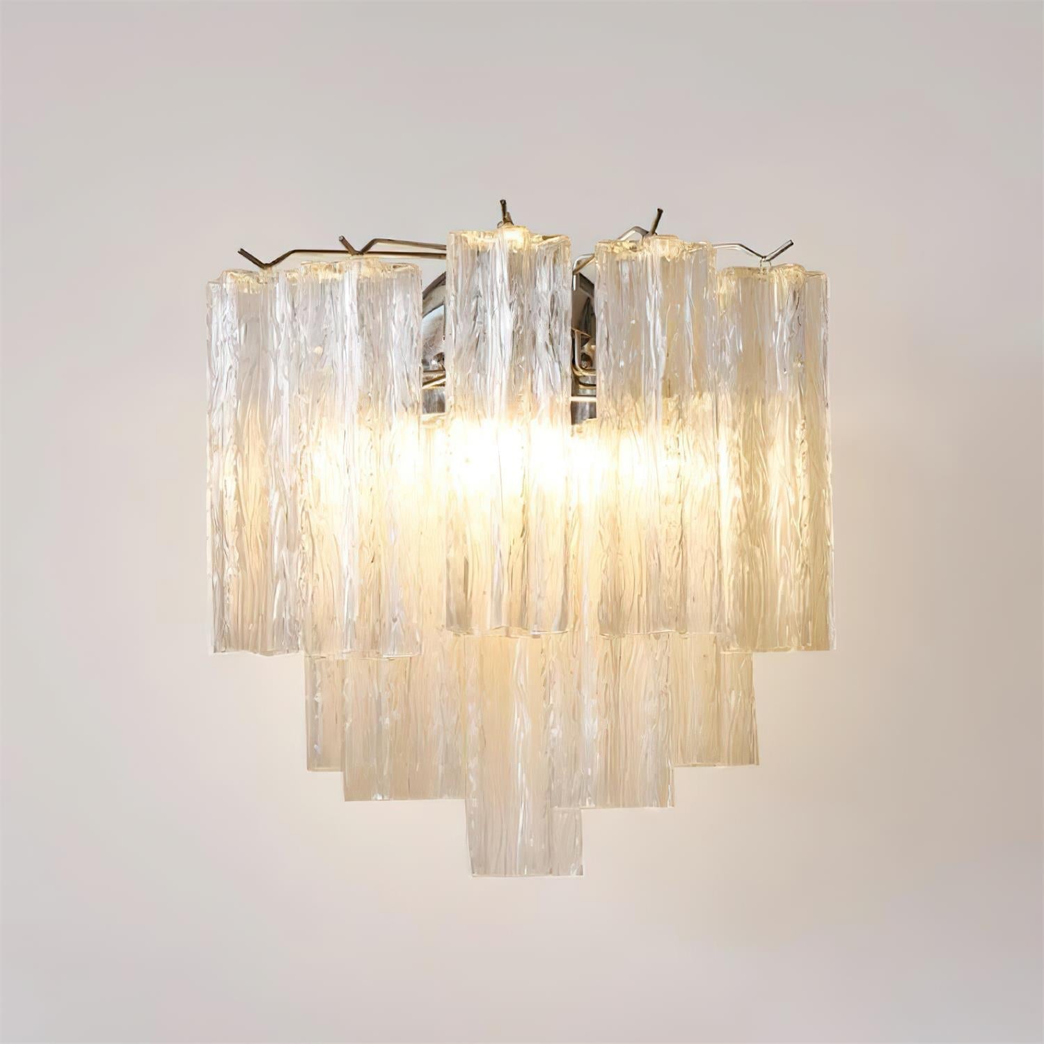Kamenicky Applique Murale Tubes de Verre en Cascade - Neutralighting