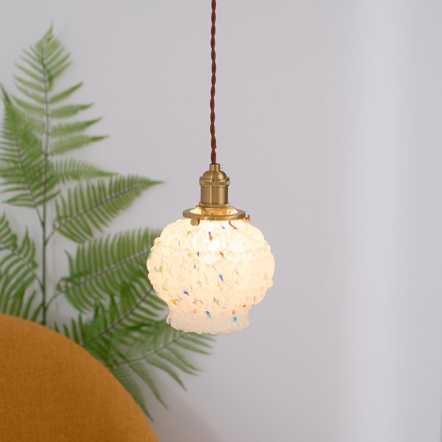 Jovik Textured Glass Pendant Light - Letslighting