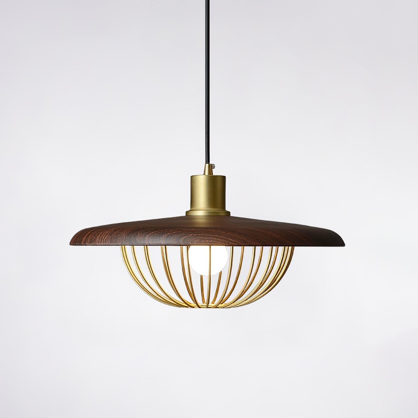 Elanora Wood Retro Vintage Pendant Lamp - Neutralighting