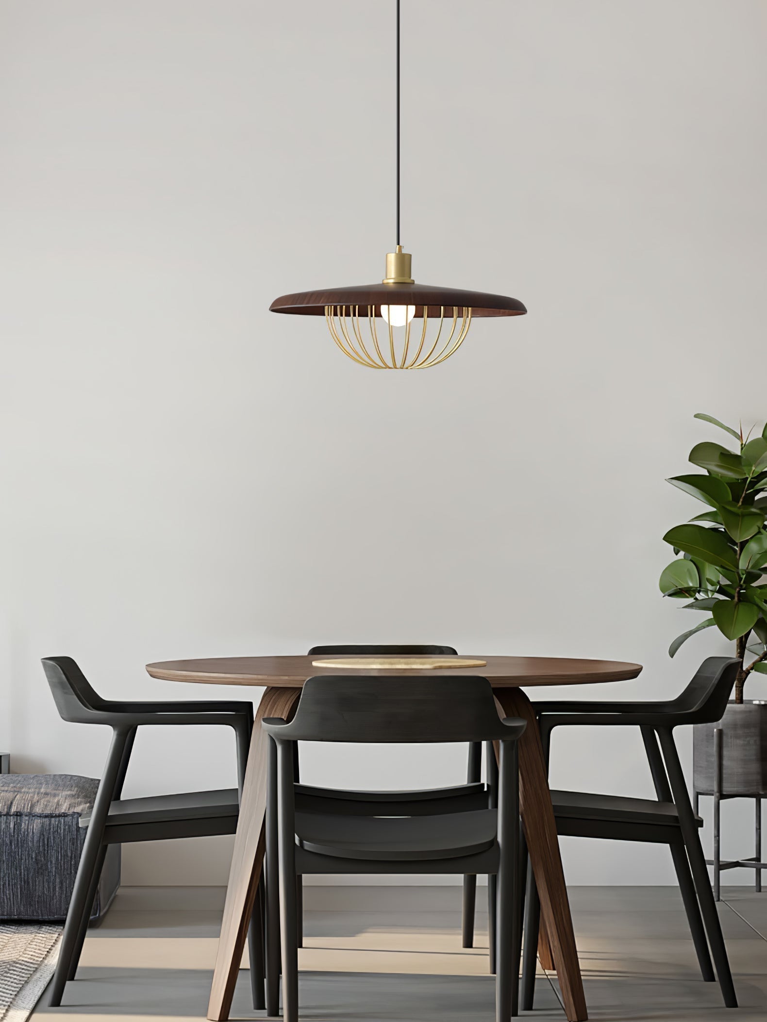 Elanora Wood Retro Vintage Pendant Lamp - Neutralighting