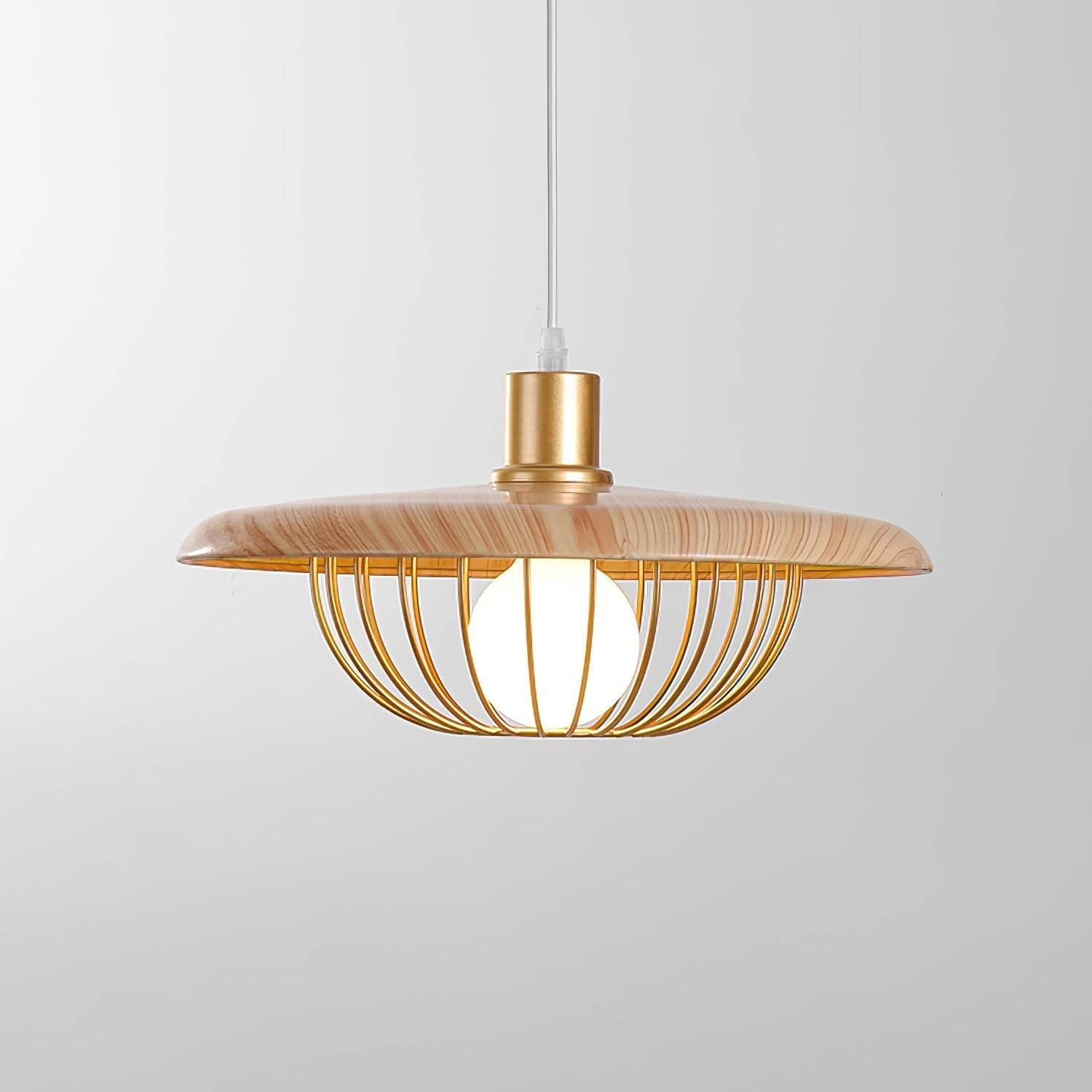 Elanora Wood Retro Vintage Pendant Lamp - Neutralighting