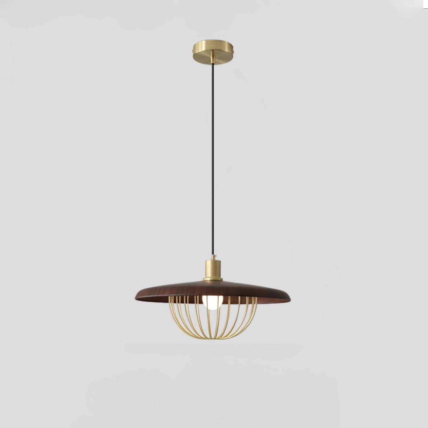Elanora Wood Retro Vintage Pendant Lamp - Neutralighting
