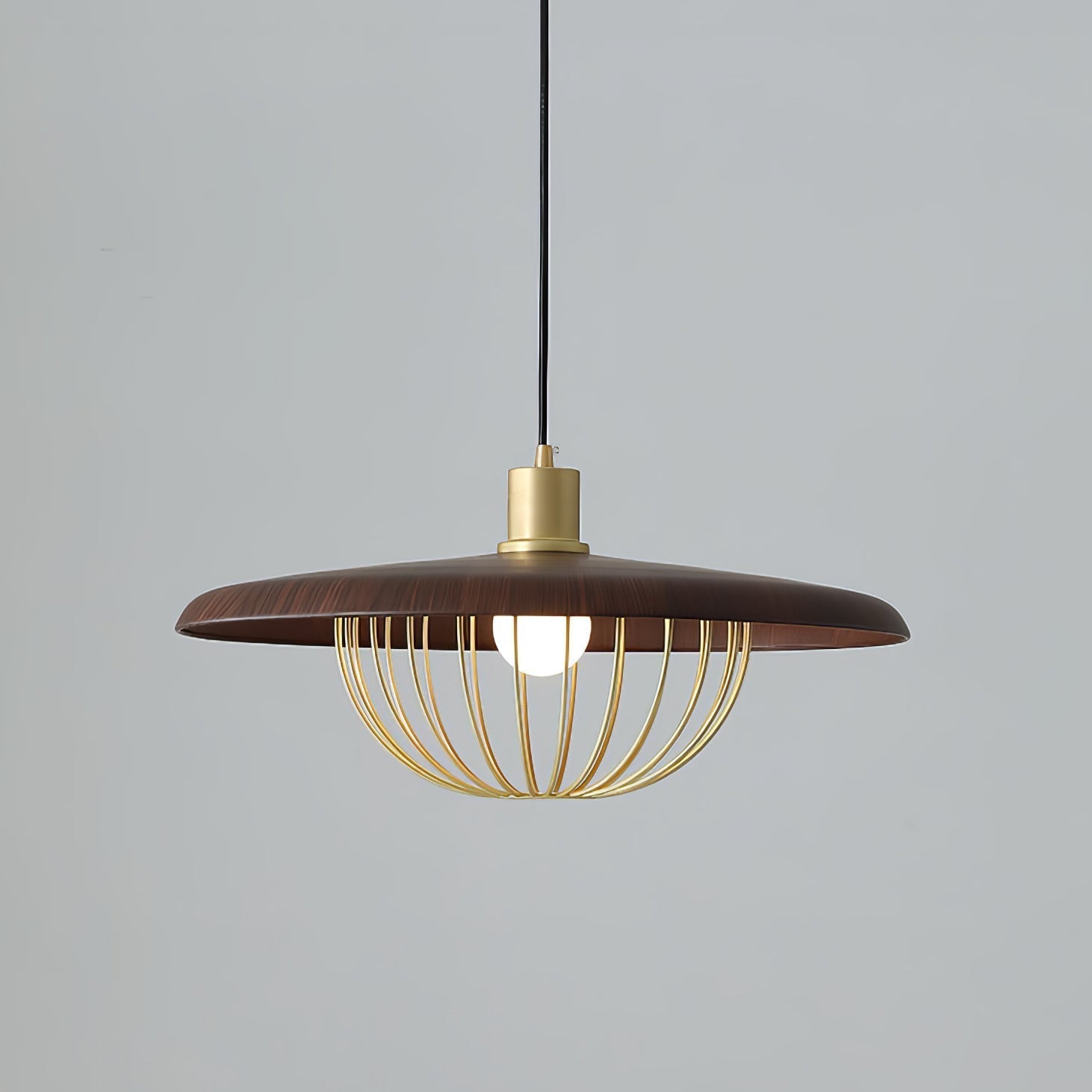 Elanora Wood Retro Vintage Pendant Lamp - Neutralighting