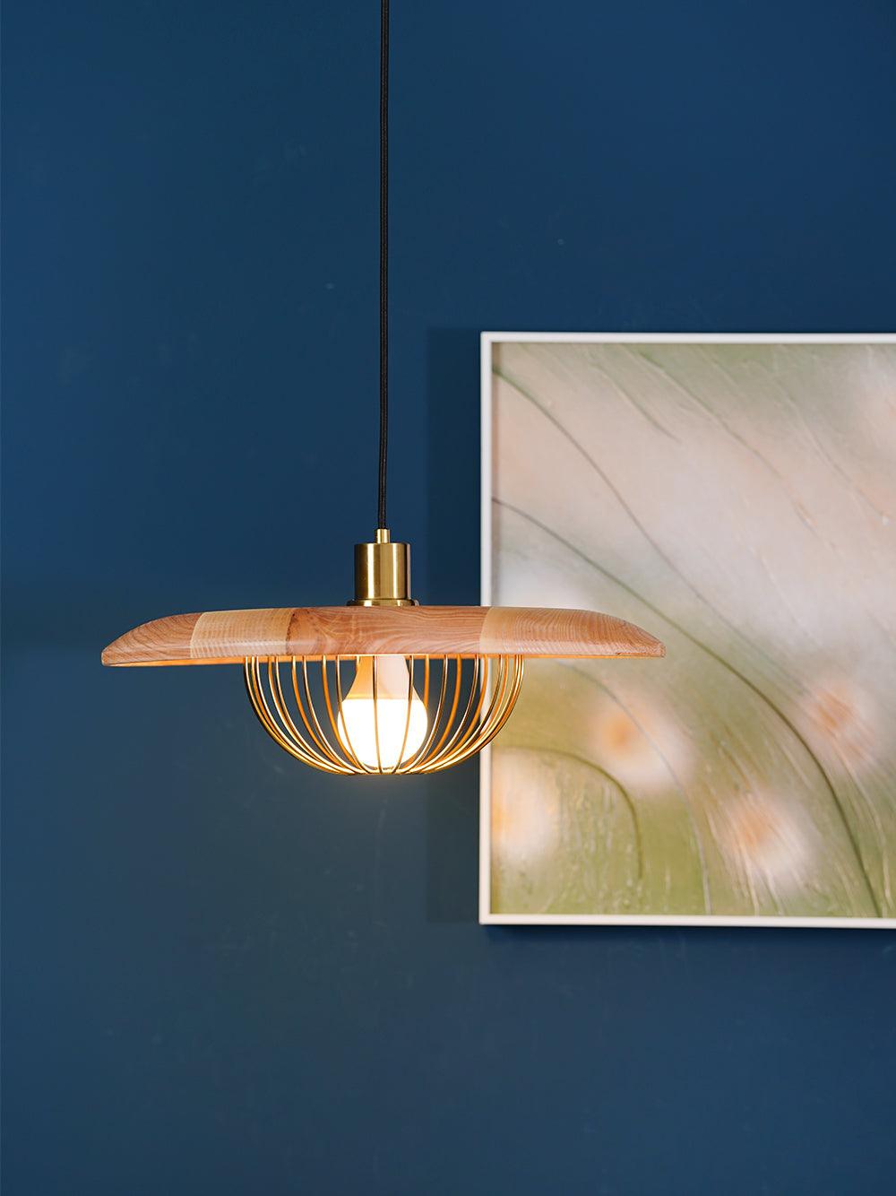 Elanora Wood Retro Vintage Pendant Lamp - Neutralighting