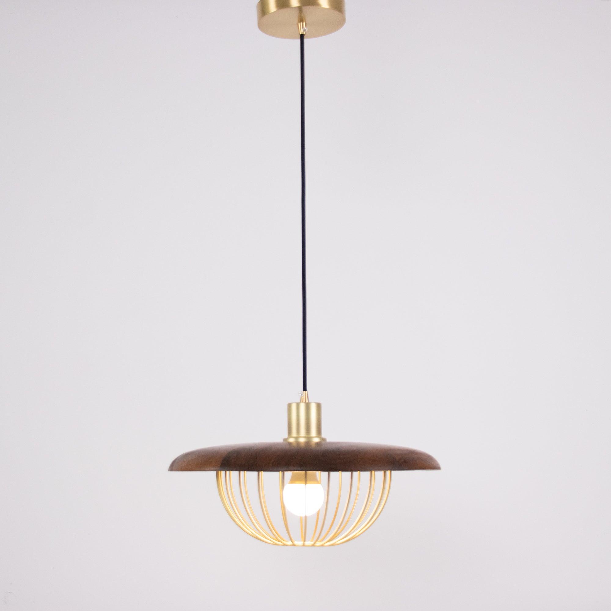 Elanora Wood Retro Vintage Pendant Lamp - Neutralighting