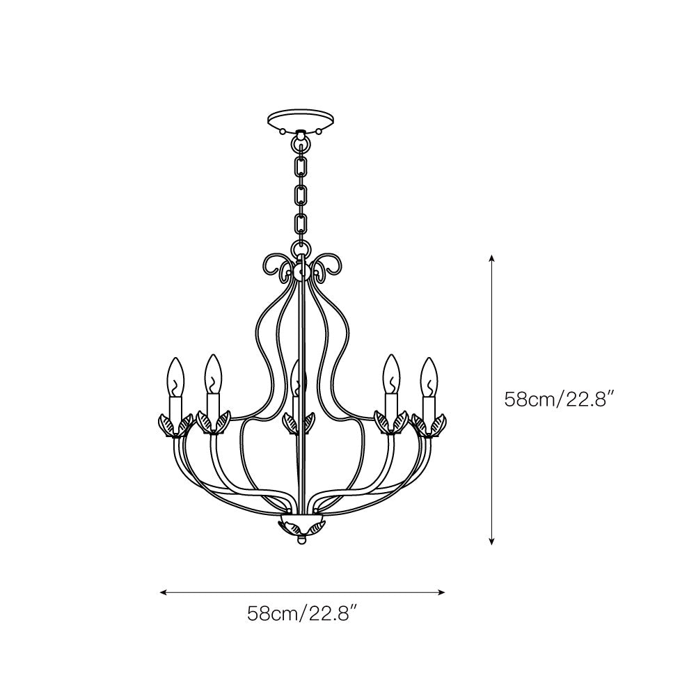 Avtalan Lustre Métal Industriel Vintage - Neutralighting