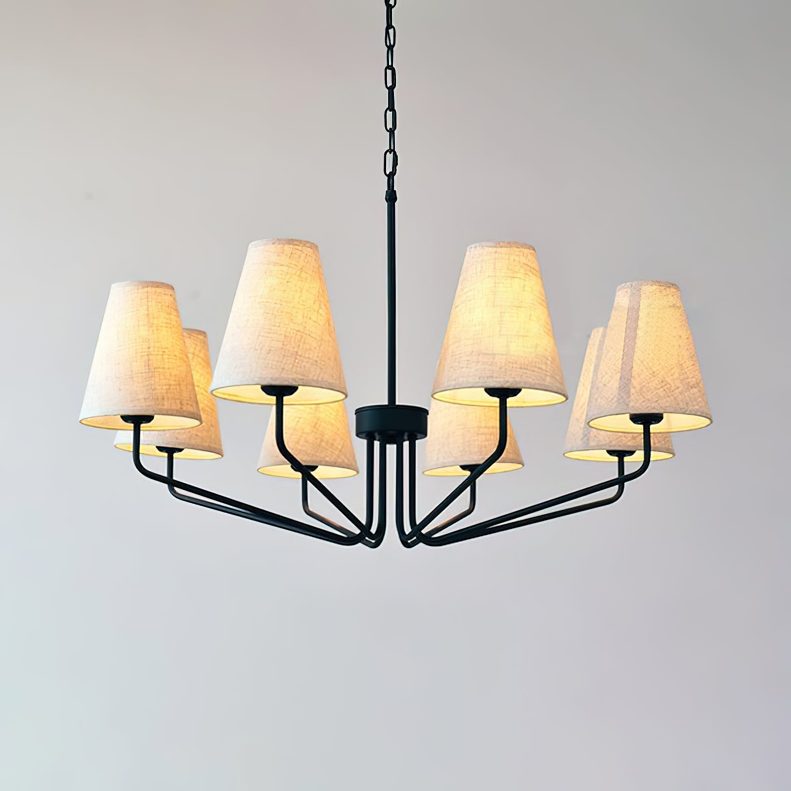 Aurdoreth Lustre Tissu Laiton Industriel Vintage - Neutralighting