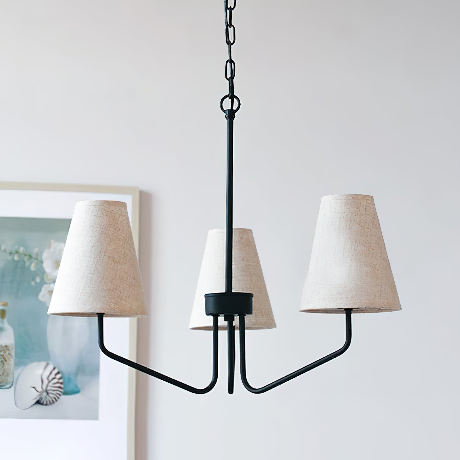 Aurdoreth Lustre Tissu Laiton Industriel Vintage - Neutralighting