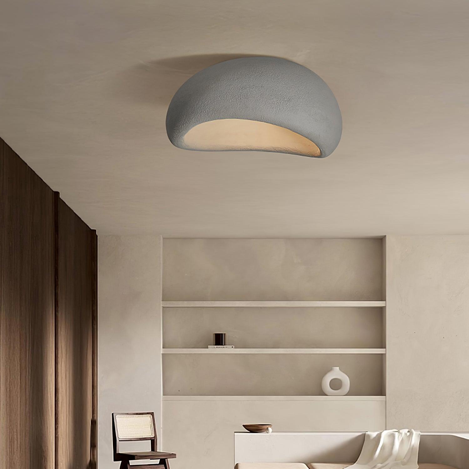Solara Plafonnier avec Lune Japonaise Wabi-Sabi - Neutralighting