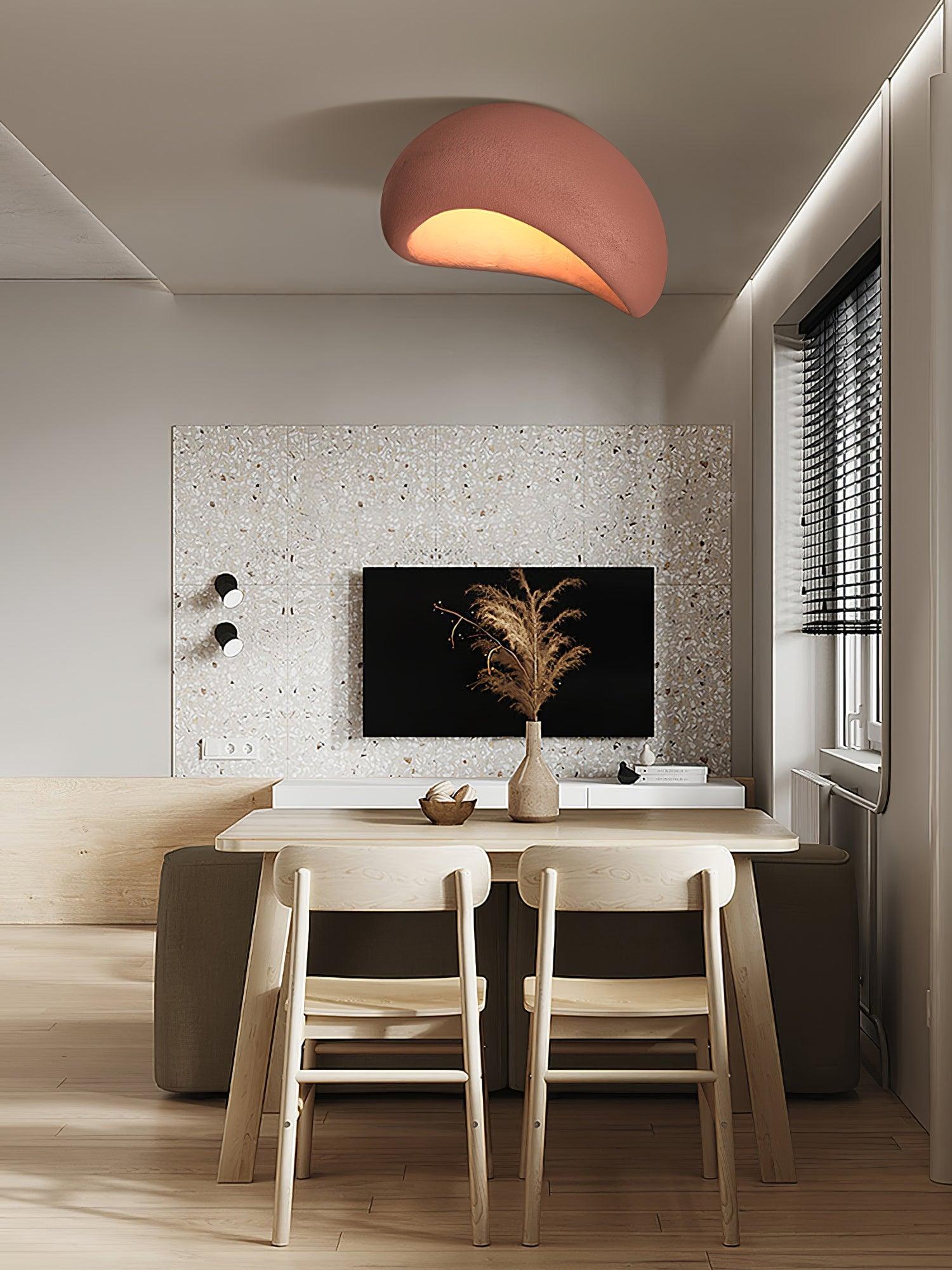 Solara Plafonnier avec Lune Japonaise Wabi-Sabi - Neutralighting