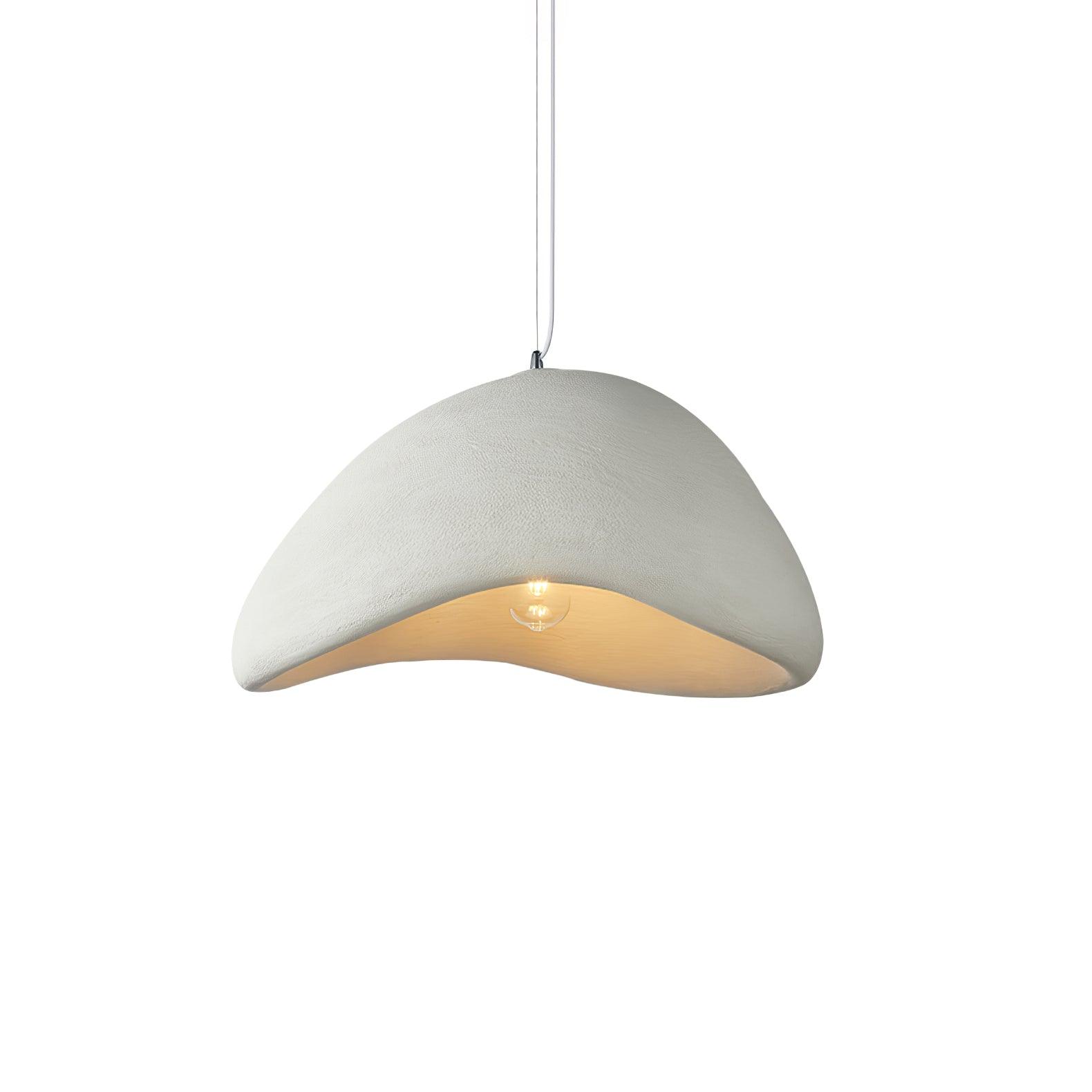Suspension Organique Courbé Ombre Doux Texture Moderne Artistique - Neutralighting