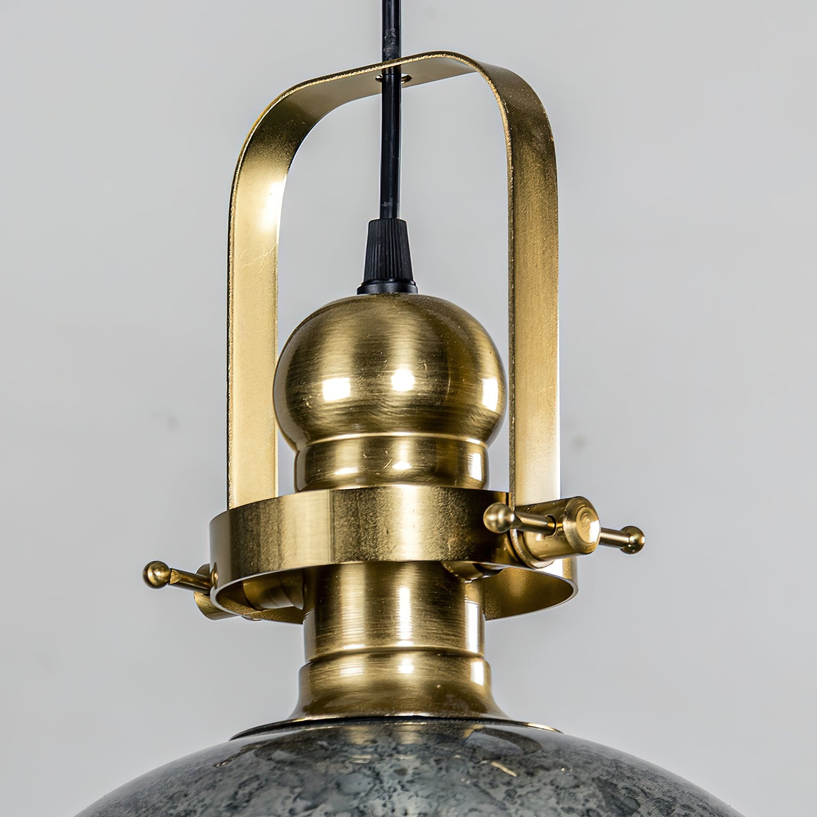 Ilvenel Lampe Pendentive Bois Verre Industriel Vintage - Neutralighting