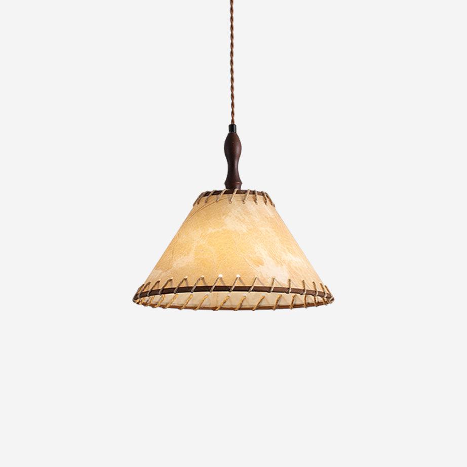 Kiko Lampe Pendante Tissu Chanvre Wabi Sabi Organique - Neutralighting