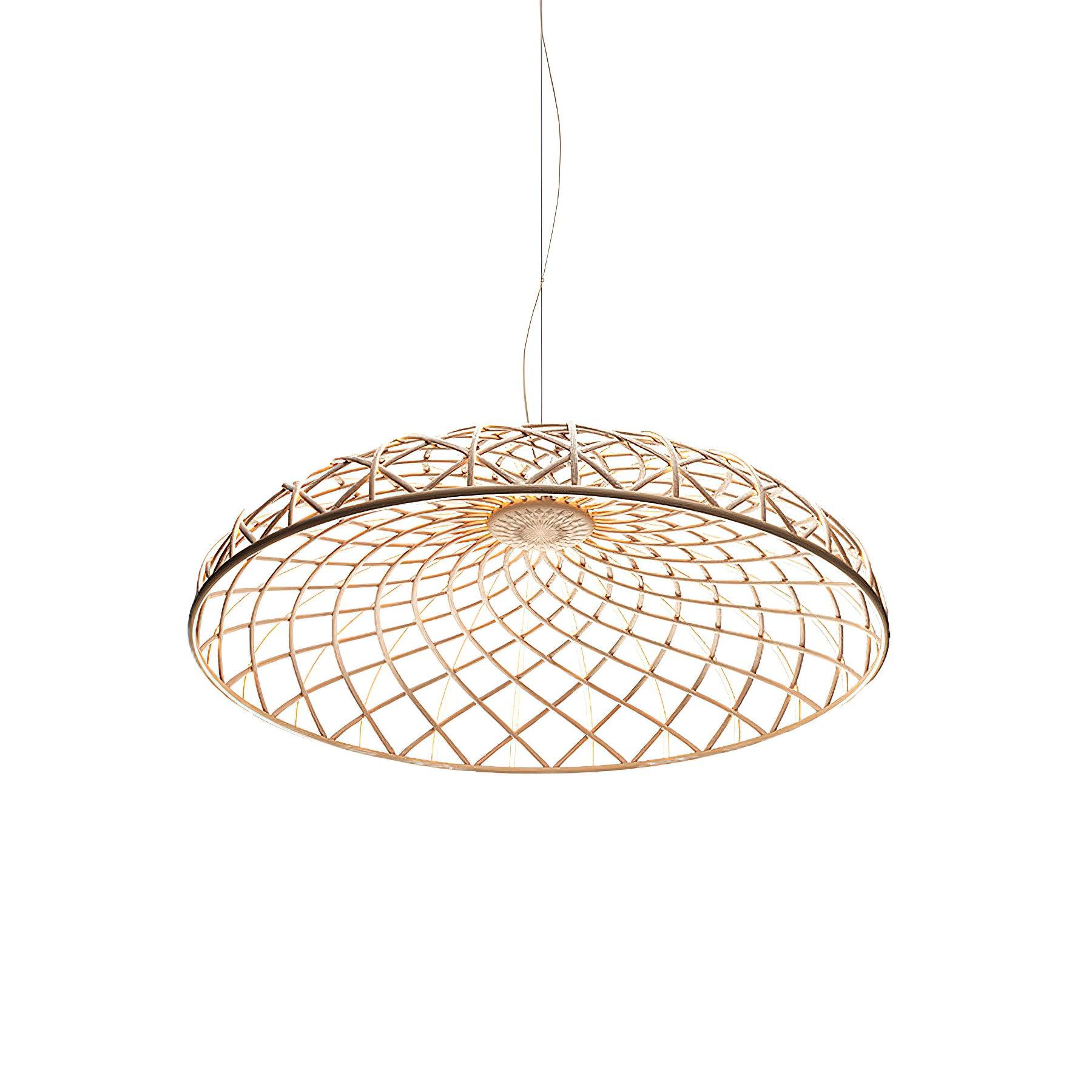 Fiona Suspension Réticulé Tressé Abat-jour Moderne - Neutralighting