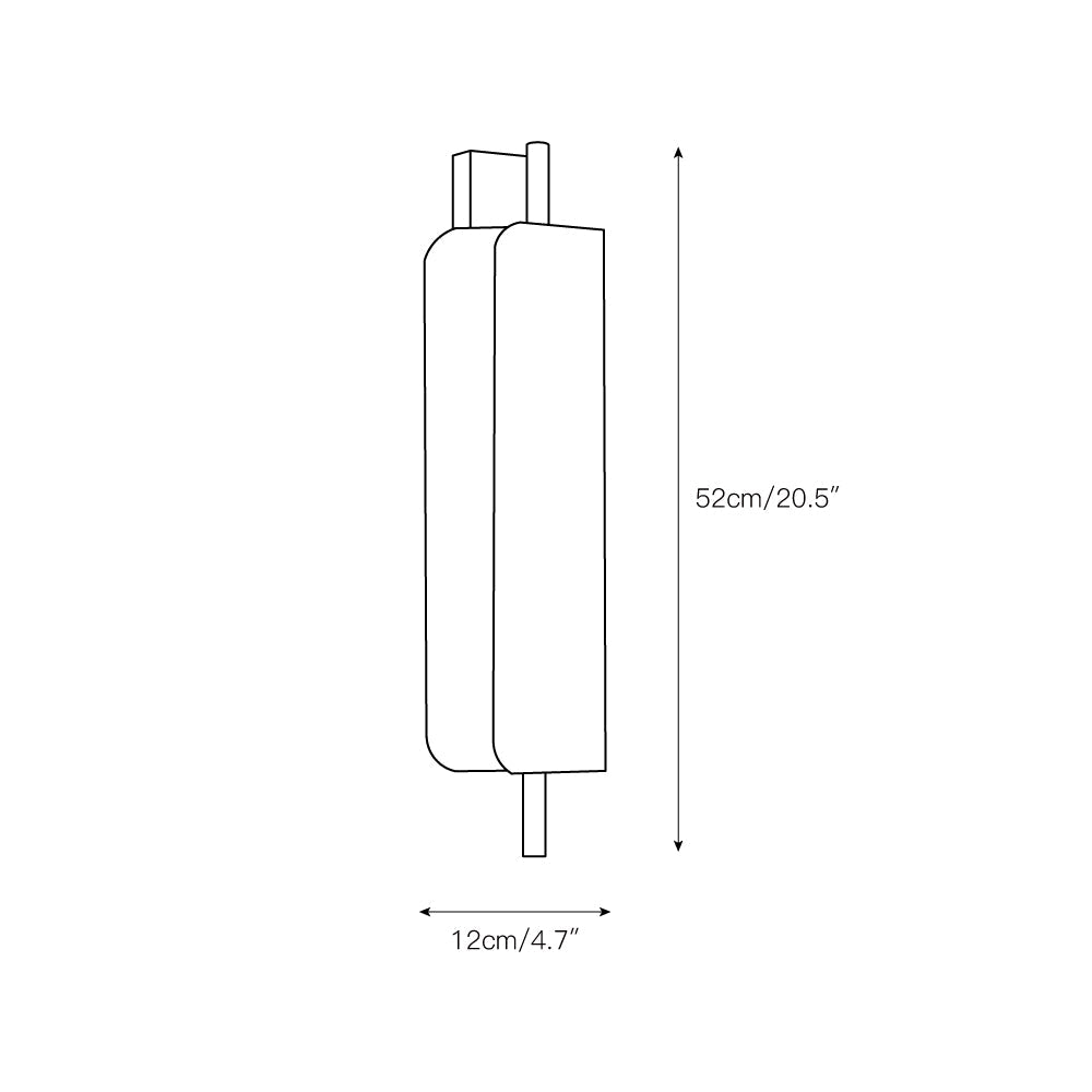 Cenore Modern Minimalist White Alabaster Wall Lamp - Lamp Copper