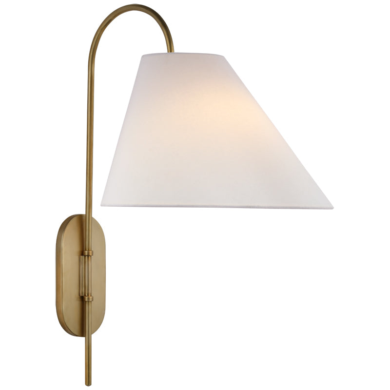 Nyphaiel Applique Murale Laiton Tissu Minimaliste Moderne - Neutralighting