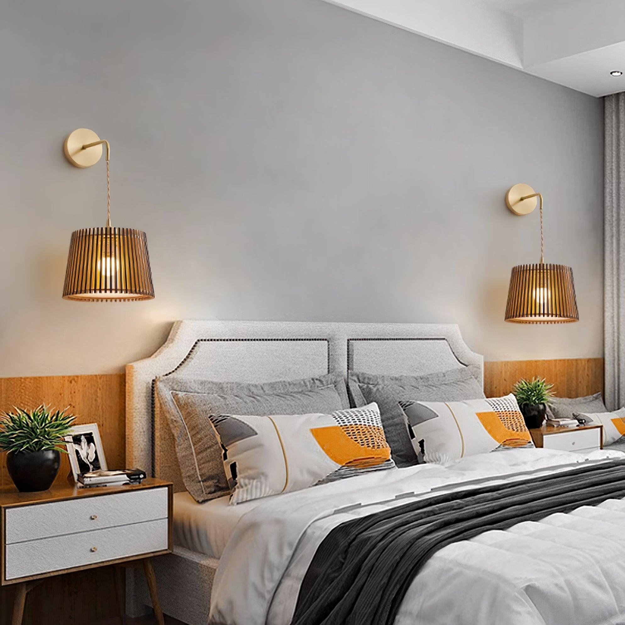 Kitami Wall Lamp Slatted - Letslighting