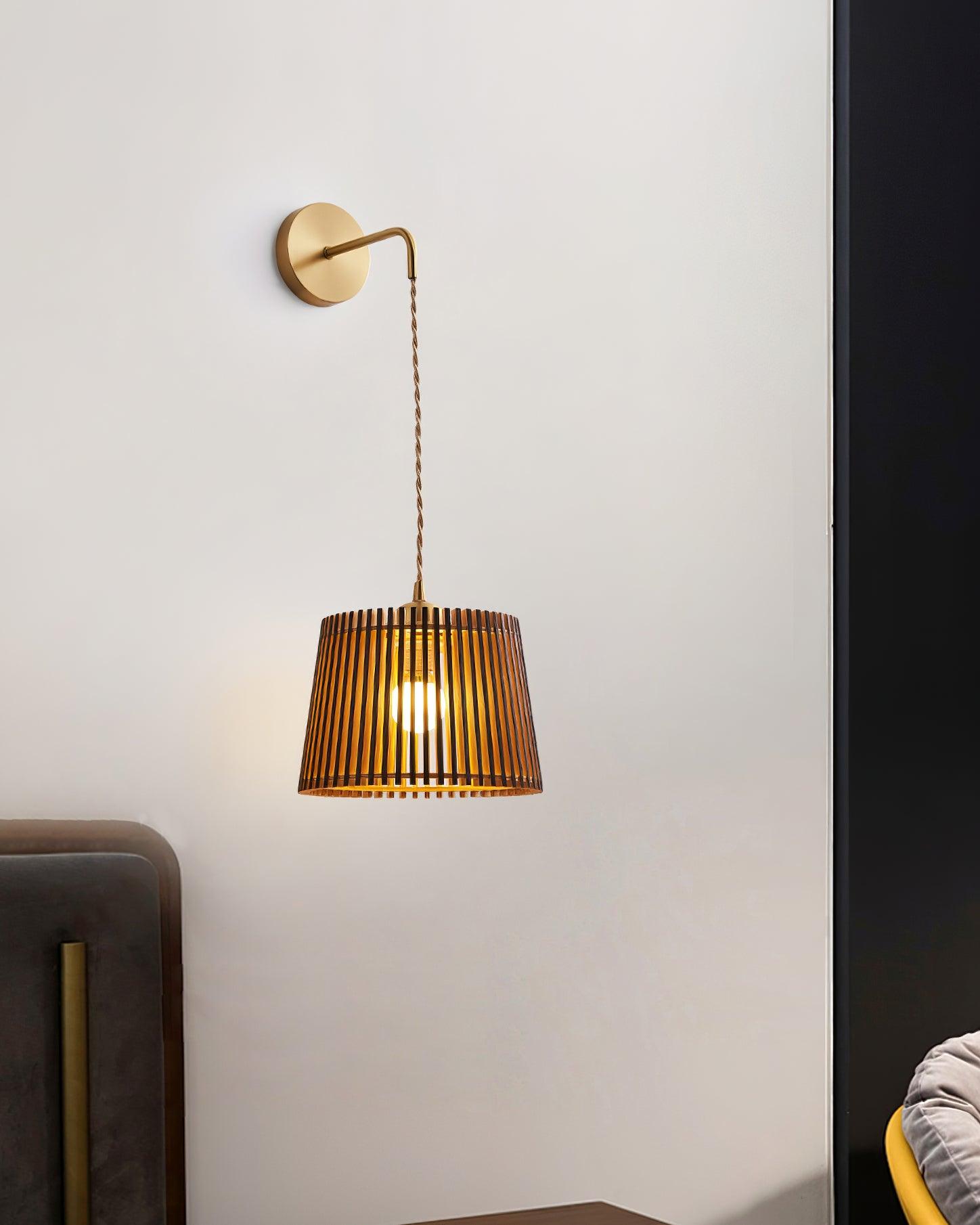 Kitami Wall Lamp Slatted - Letslighting