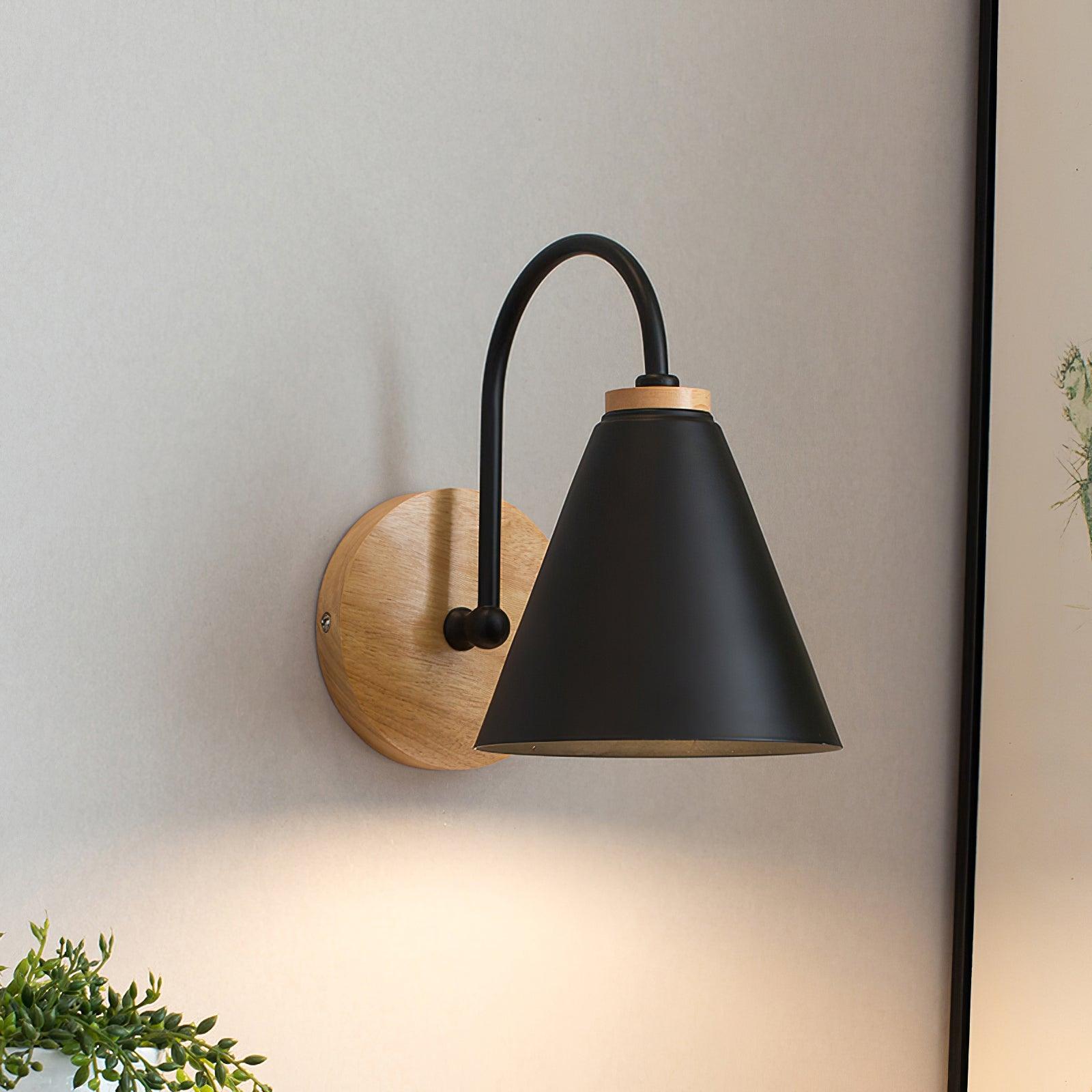 Sern Applique Murale en Bois de Style Nordique - Neutralighting