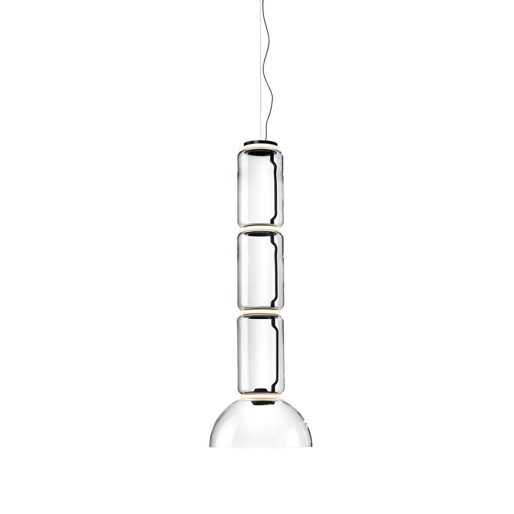 Virelo Suspension Cylindrique en Verre Empilé - Neutralighting