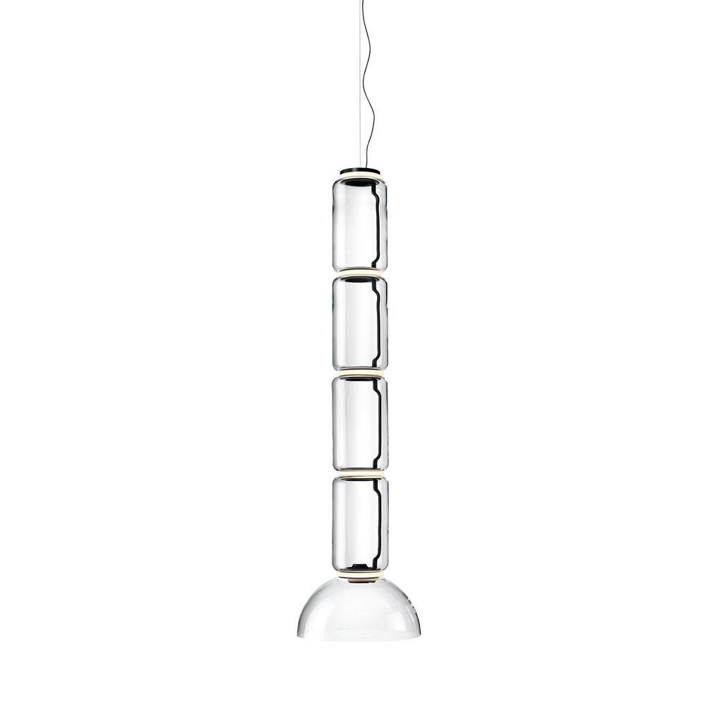 Virelo Suspension Cylindrique en Verre Empilé - Neutralighting