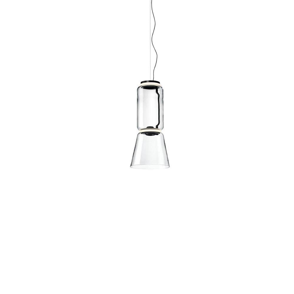 Virelo Suspension Cylindrique en Verre Empilé - Neutralighting