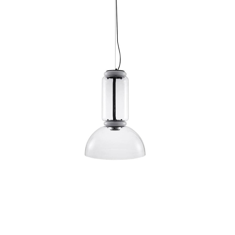 Virelo Suspension Cylindrique en Verre Empilé - Neutralighting