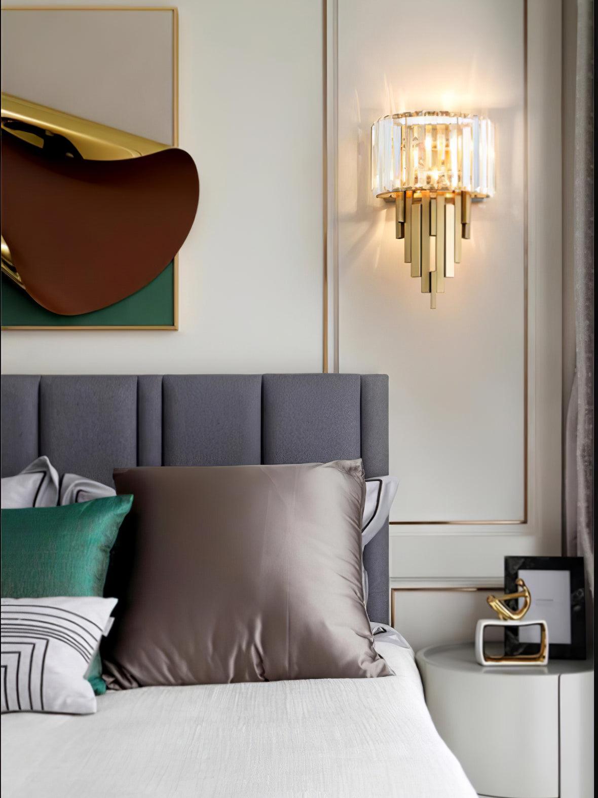 Voveliel Applique Murale en Verre de Luxe Postmoderne - Neutralighting