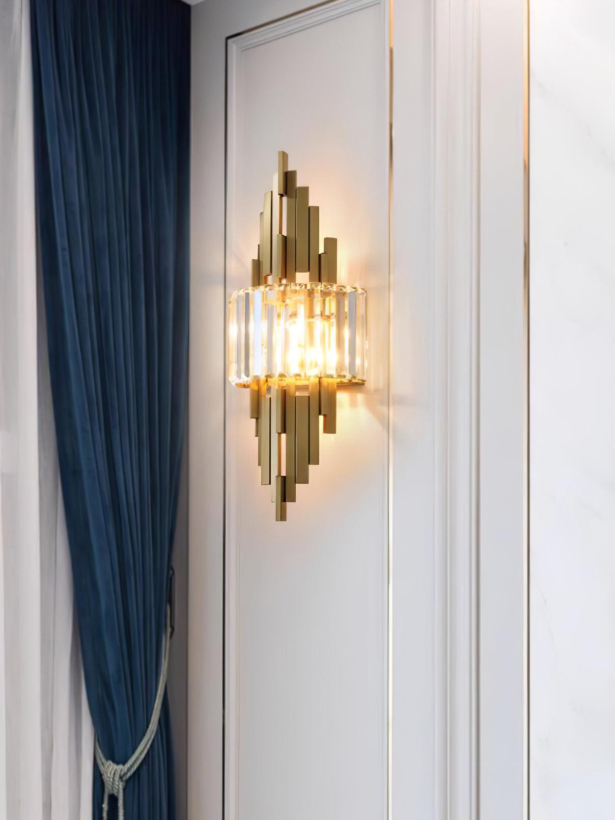 Voveliel Applique Murale en Verre de Luxe Postmoderne - Neutralighting