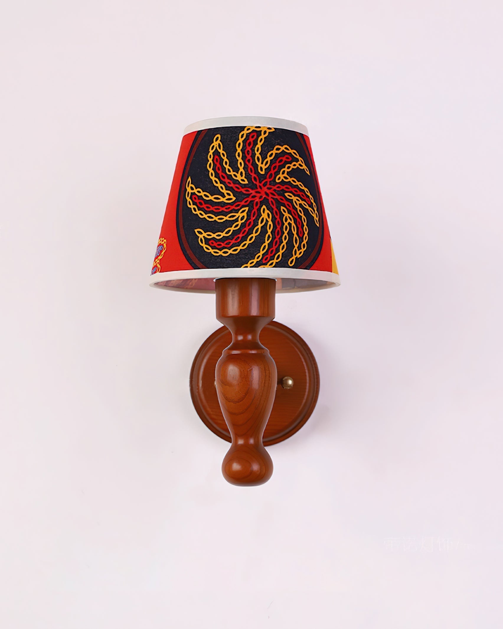 Mapleleaf Applique Murale Élégante en Verre et Bois - Neutralighting