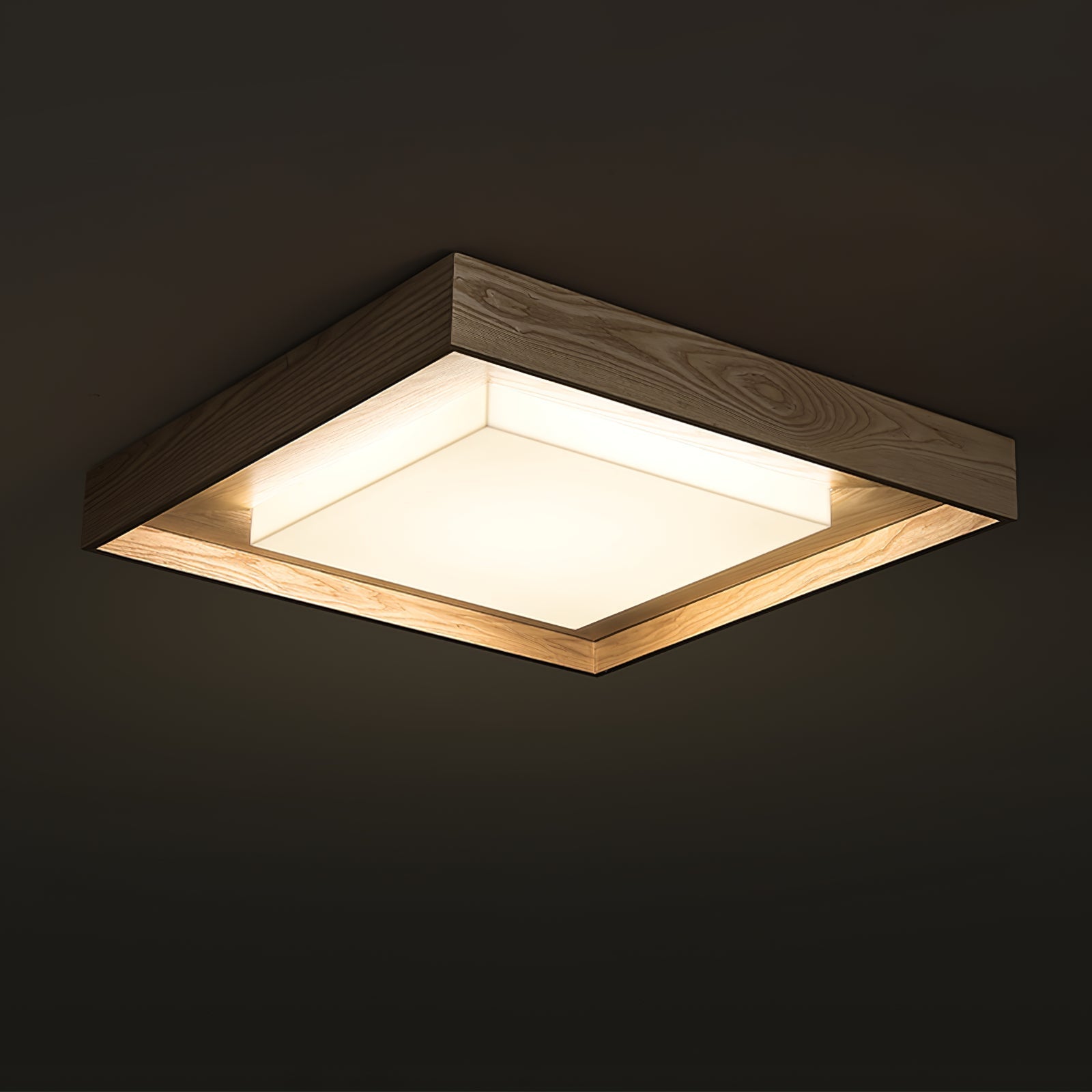 Auro Plafonnier Rustique en Bois - Neutralighting