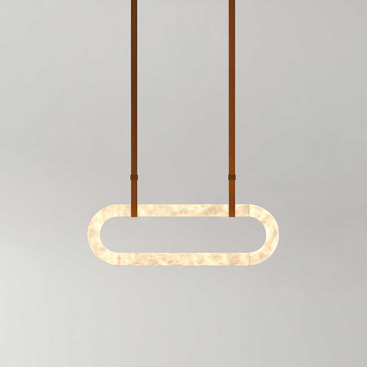 Kurve Chandelier Anneau D'Albâtre - Neutralighting